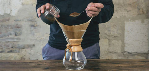 Coffee filter illustration